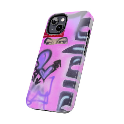 "Lila Prinzessin" Airbrush iPhone Hülle
