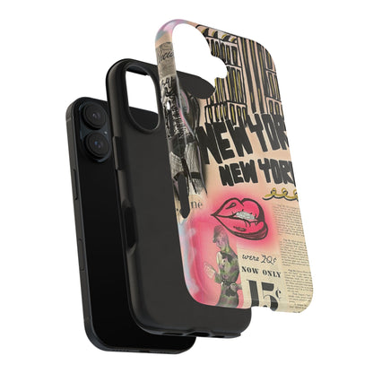 "new york, new york!" airbrush iPhone case