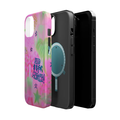 MagSafe "need $$ for matcha" airbrush iPhone case