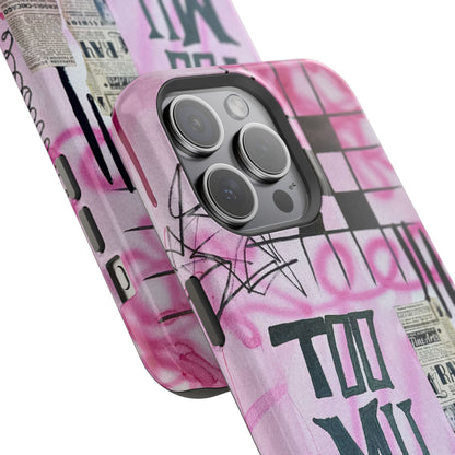 MagSafe "too much motion" airbrush iPhone case