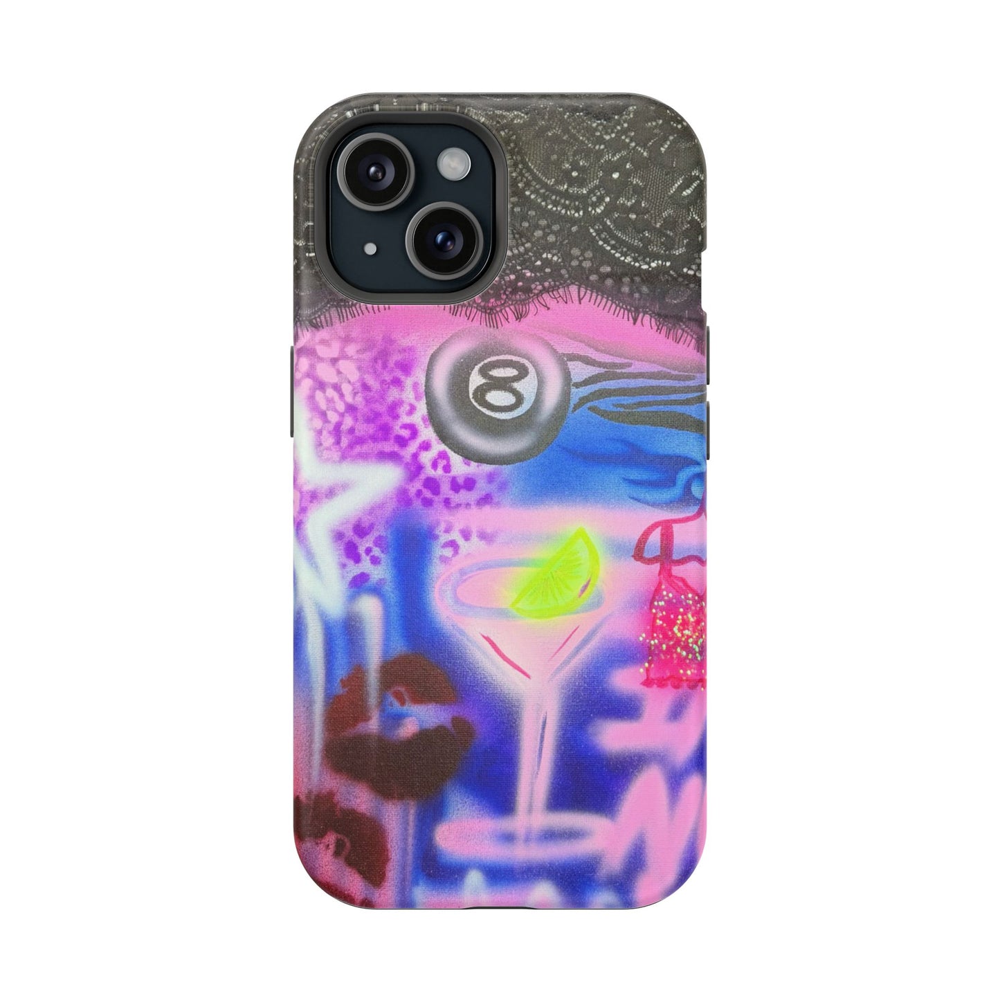 MagSafe "dream life" airbrush iPhone case