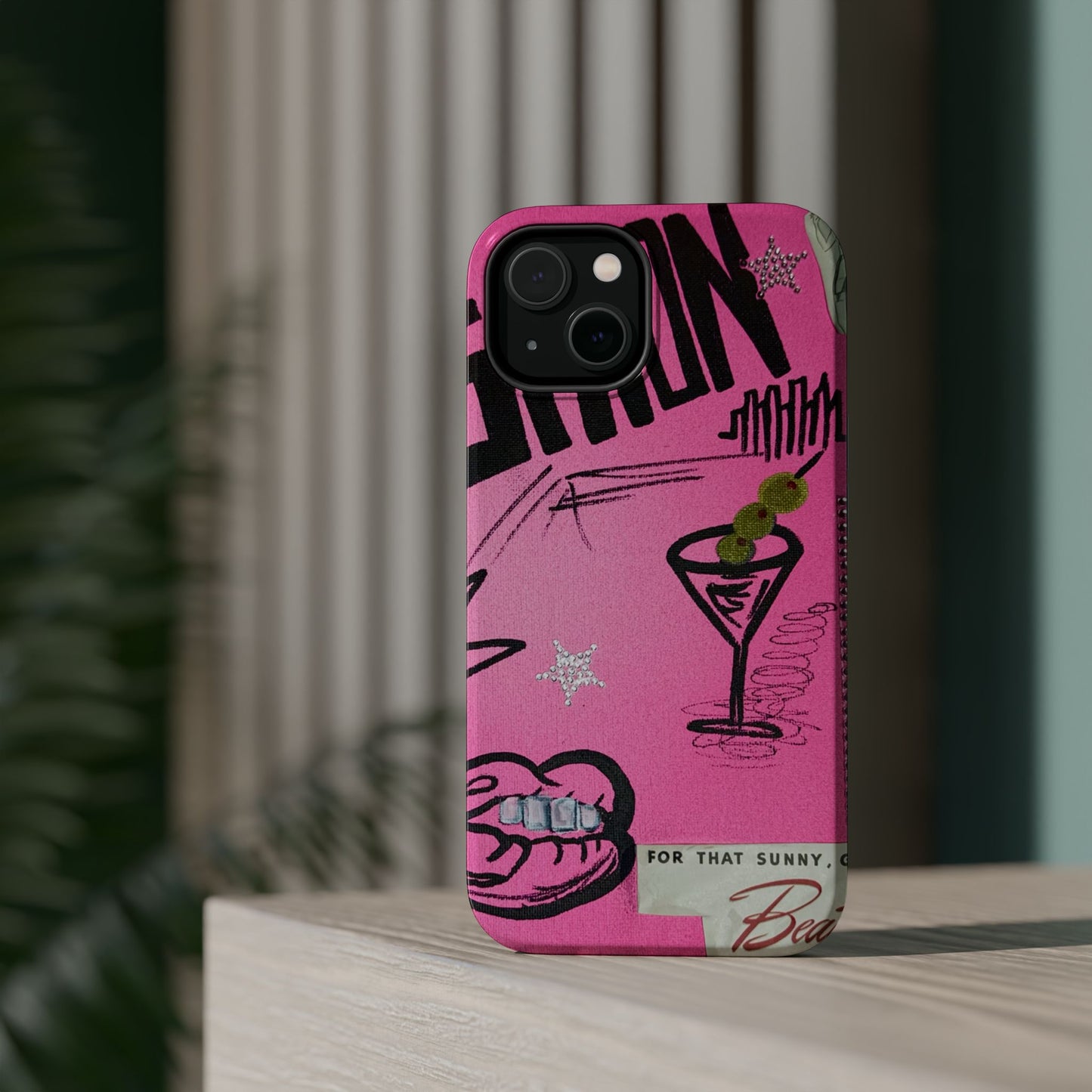 MagSafe "high fashion" airbrush iPhone case