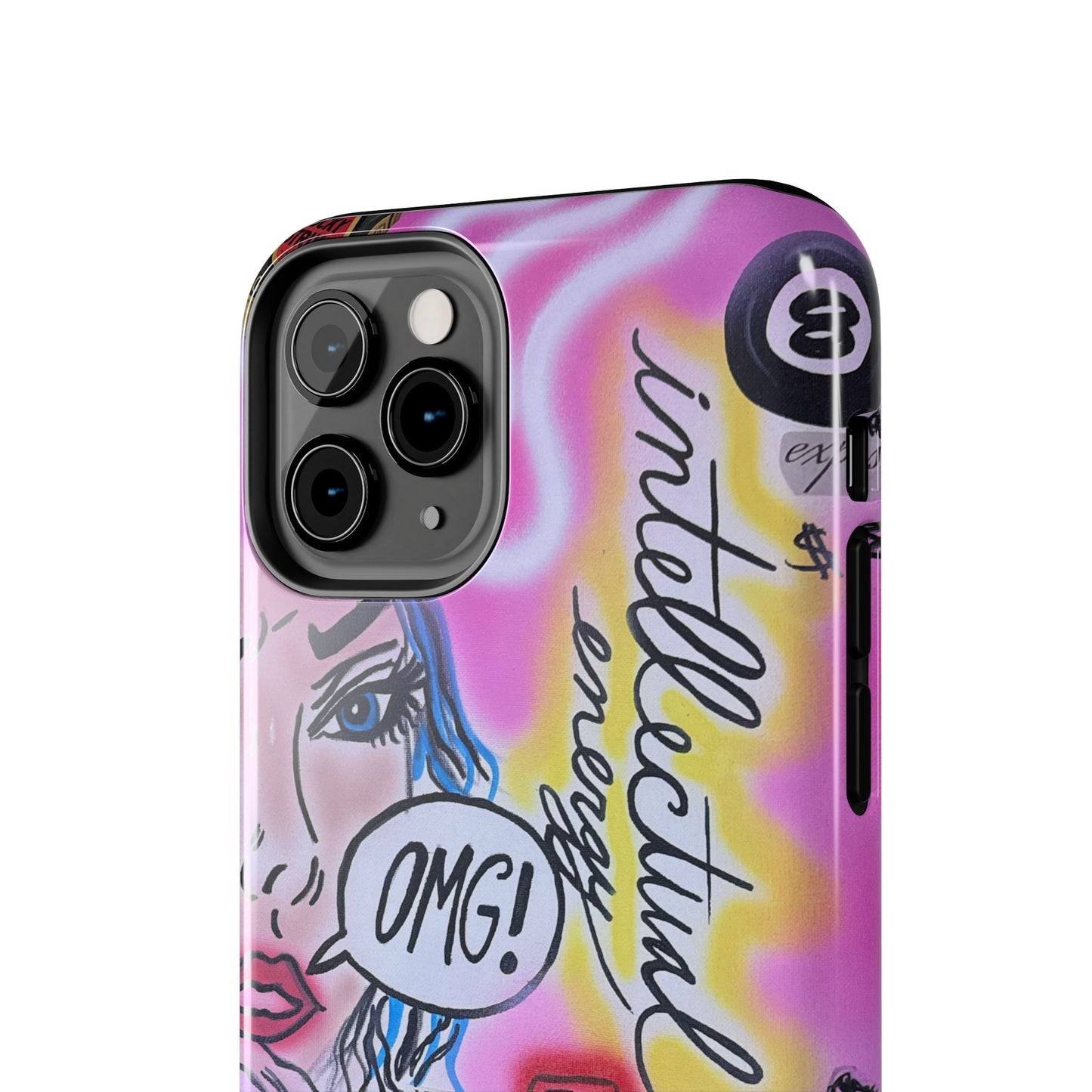 "intellectual energy" airbrush iPhone case