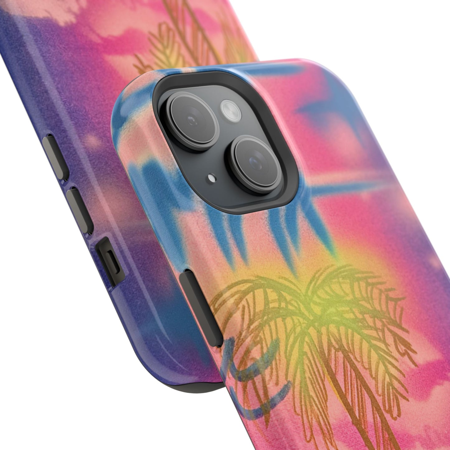 MagSafe "glowy night" airbrush iPhone case