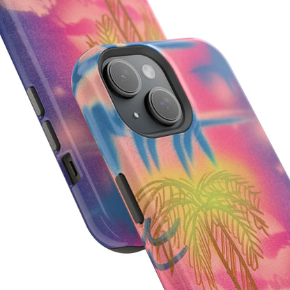MagSafe "glowy night" airbrush iPhone case