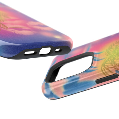 MagSafe "glowy night" airbrush iPhone case