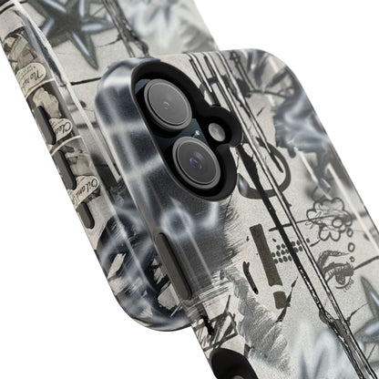 MagSafe "monochrome mood" airbrush iPhone case