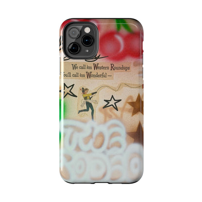 "the rodeo" airbrush iPhone case