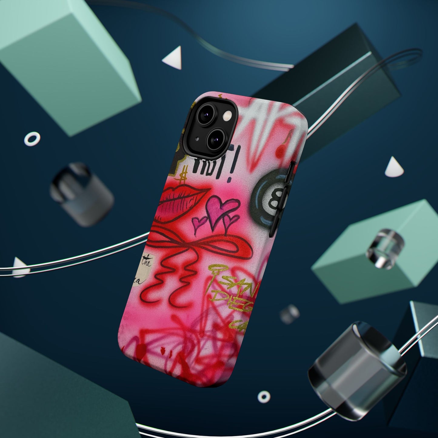 MagSafe "IT-Girl" Airbrush iPhone Hülle