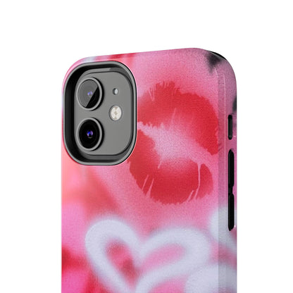 "romantic rush" airbrush iPhone case