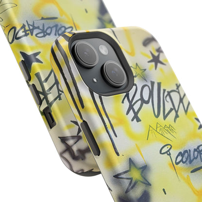 MagSafe "boulder" airbrush iPhone case