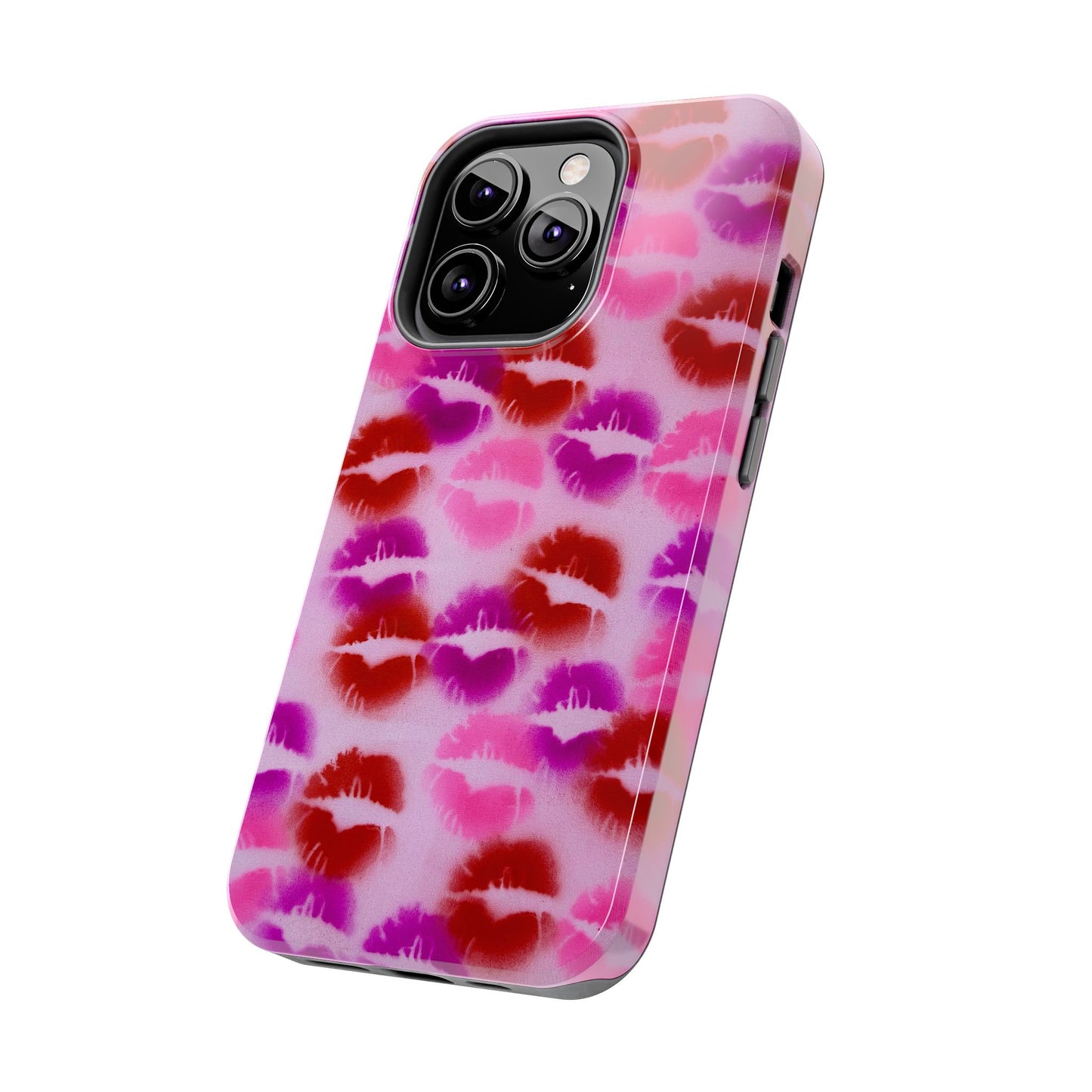 "mwah" airbrush iPhone case