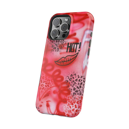 MagSafe "HOT!" airbrush iPhone case