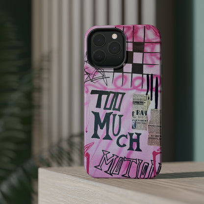 MagSafe "too much motion" airbrush iPhone case