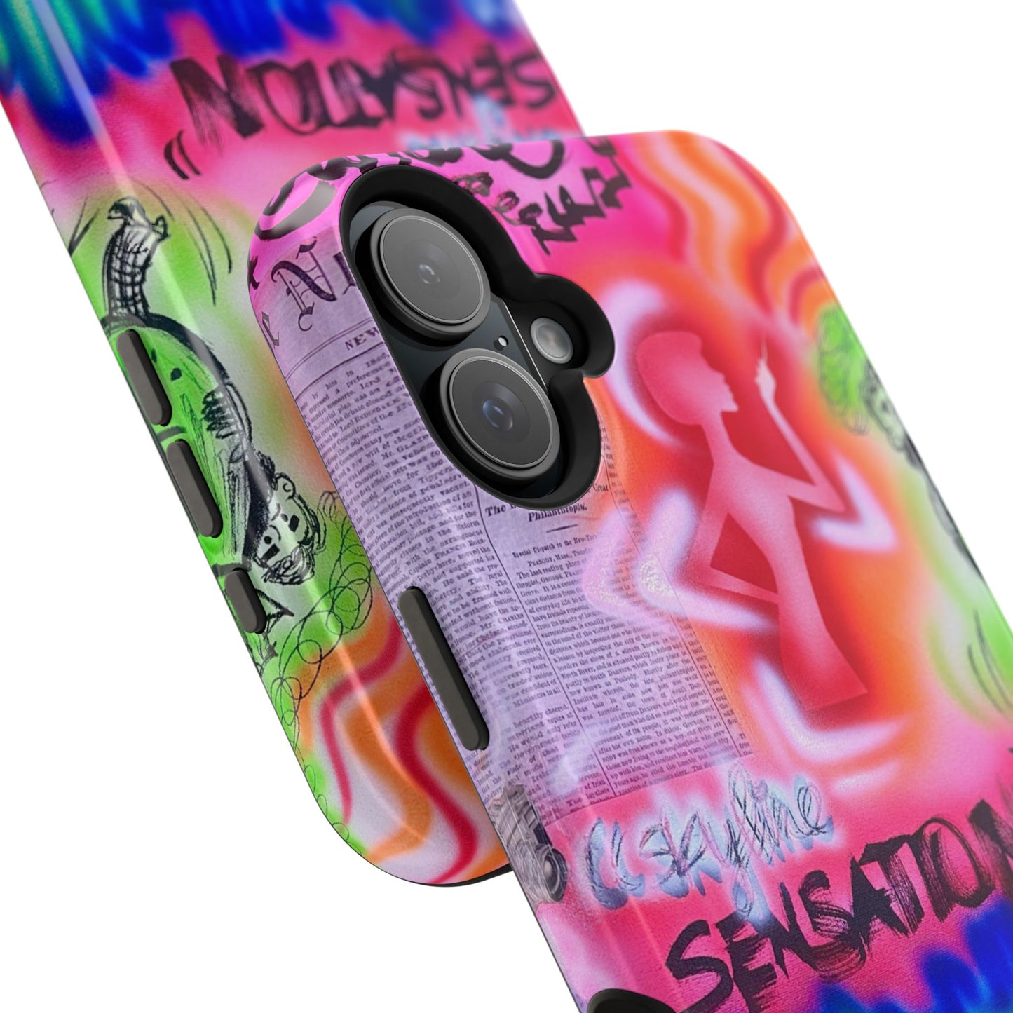 MagSafe "skyline sensation" airbrush iPhone case