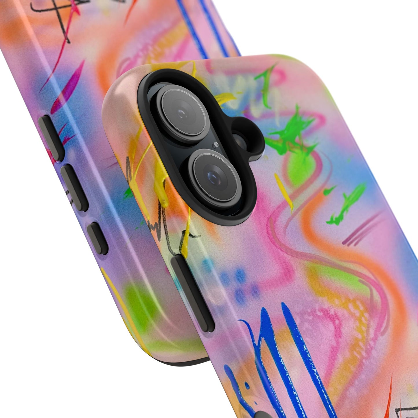 "neon haze" airbrush iPhone case