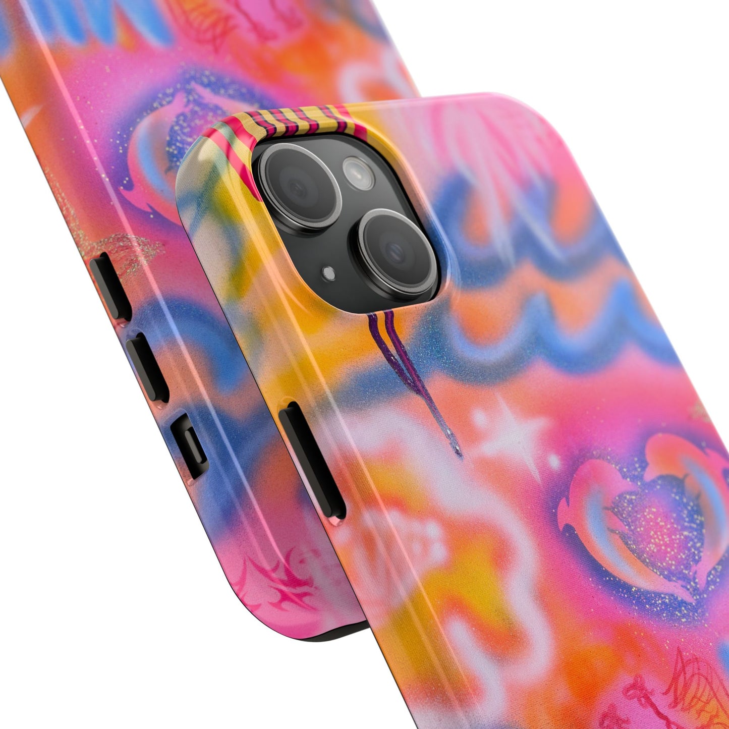 "mornings in malibu" airbrush iPhone case
