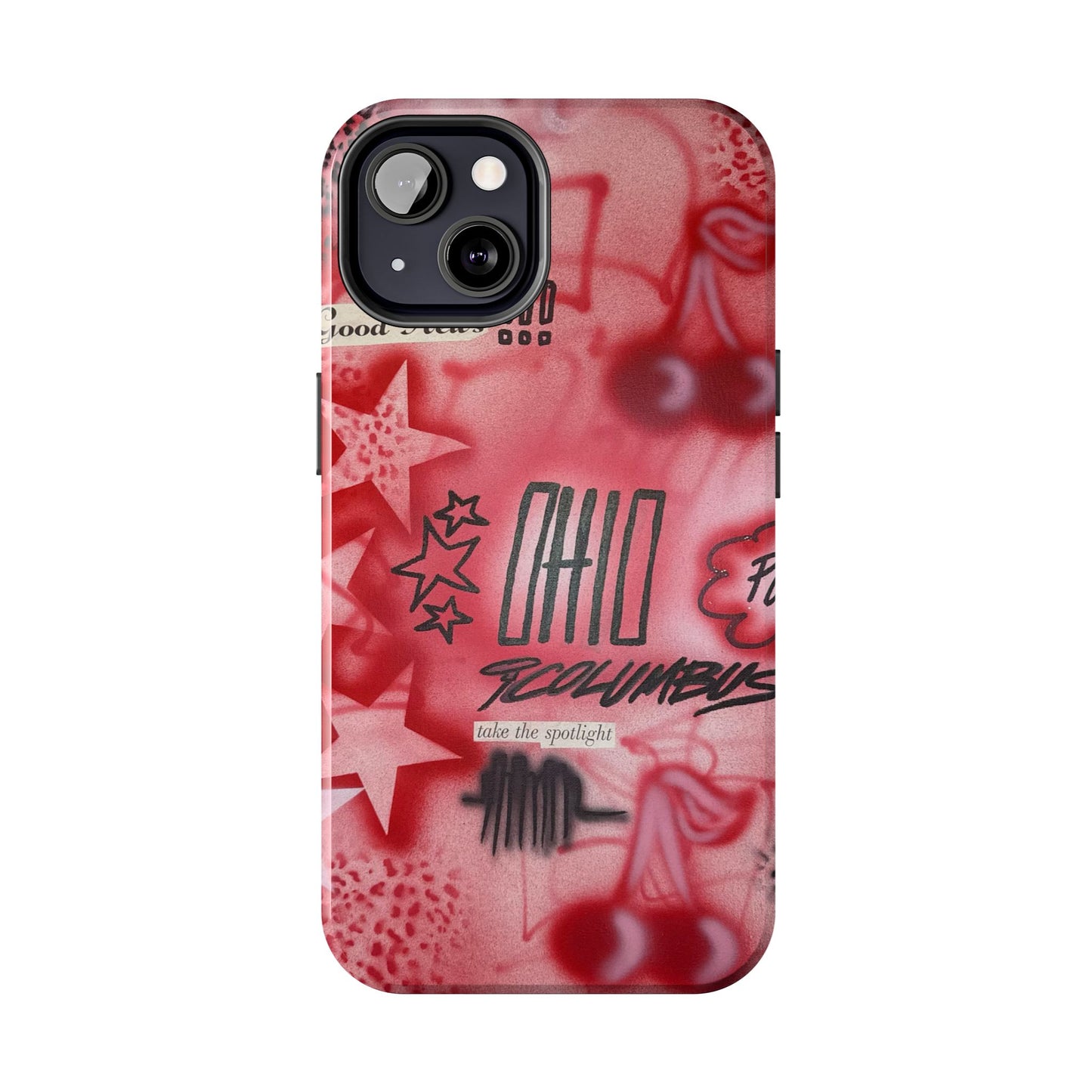 "columbus, ohio" airbrush iPhone case