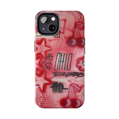 "columbus, ohio" airbrush iPhone case