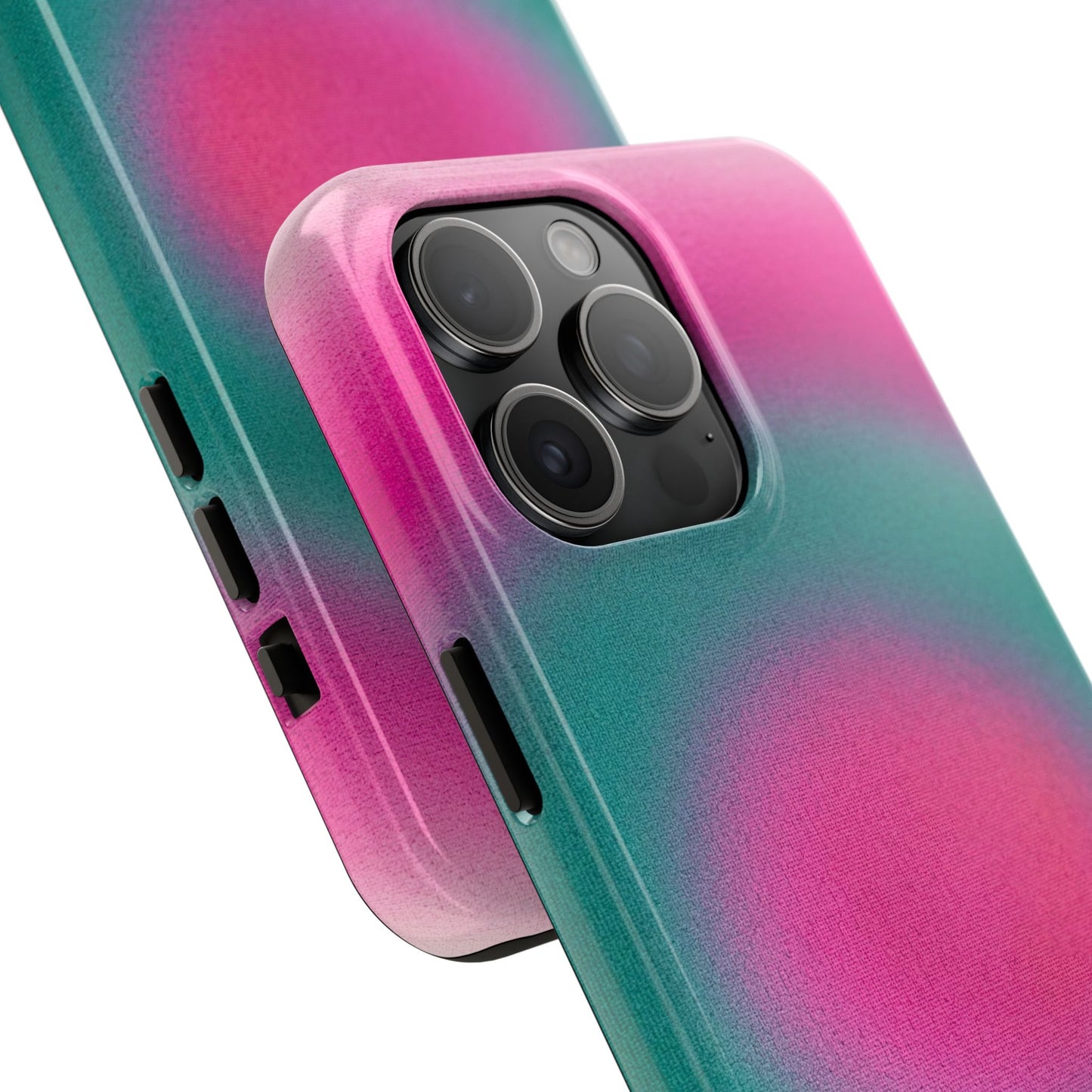 "watermelon swirl" aura airbrush iPhone case