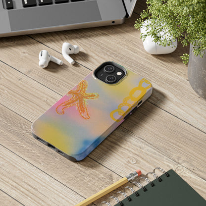 "sweet starfish" airbrush iPhone case