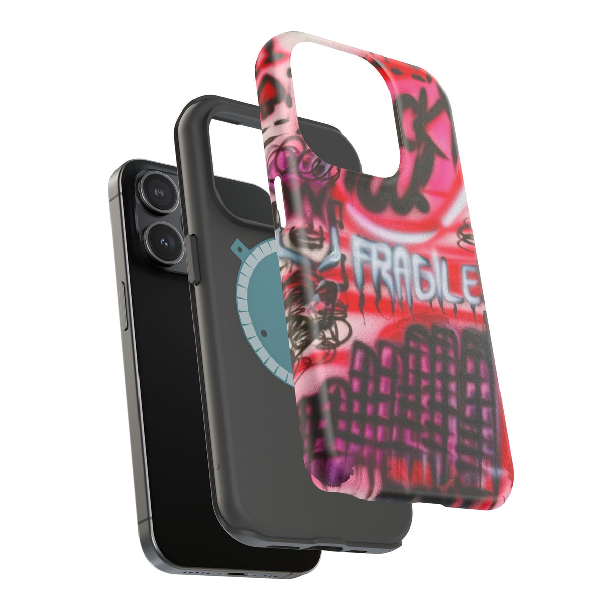 MagSafe "lucky you!" airbrush iPhone case