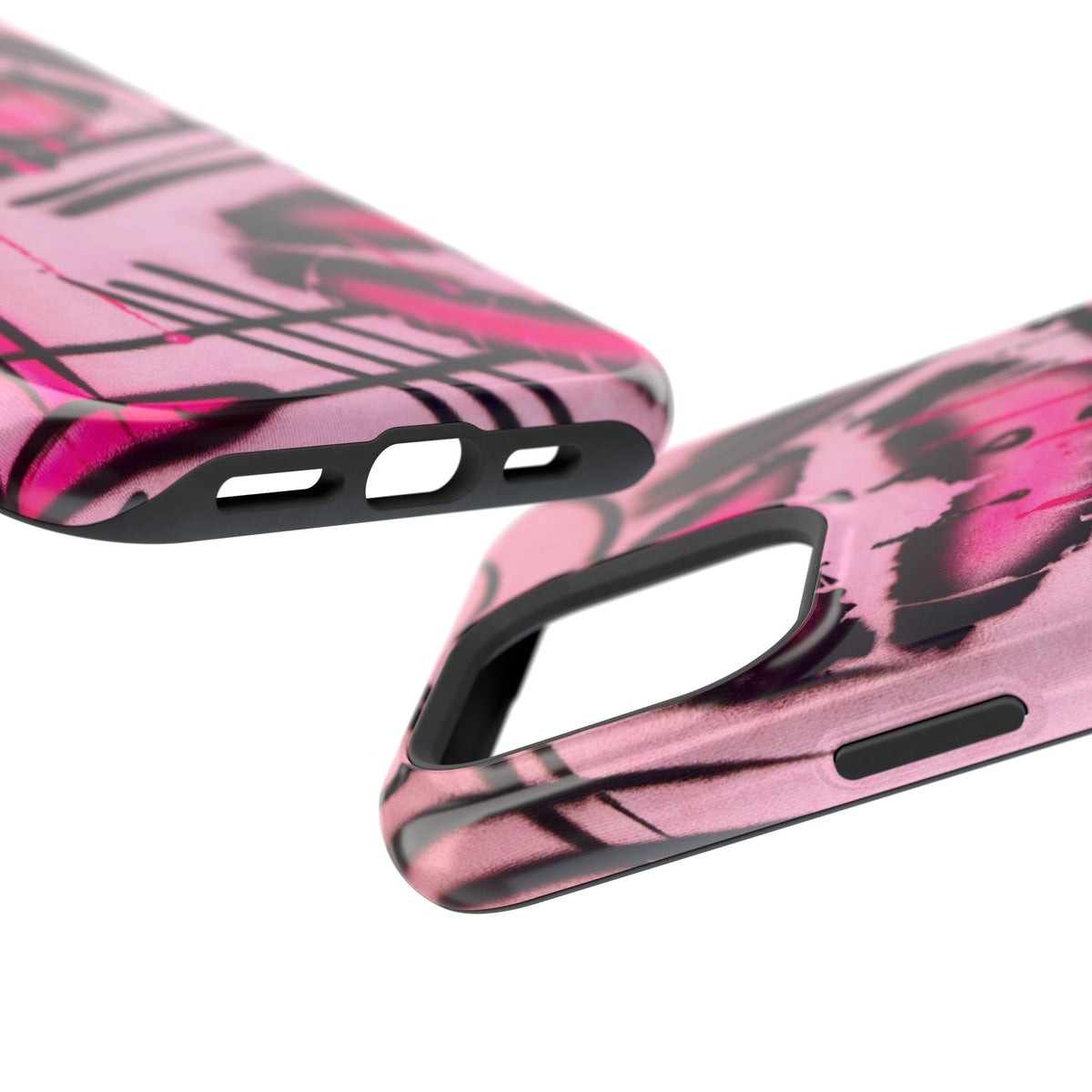 MagSafe "glossy pout" airbrush iPhone case