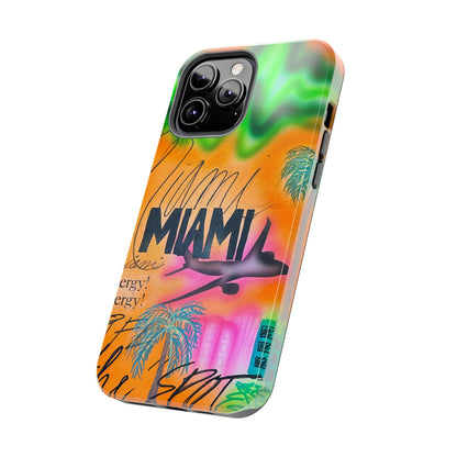 "miami, fl" airbrush iPhone case