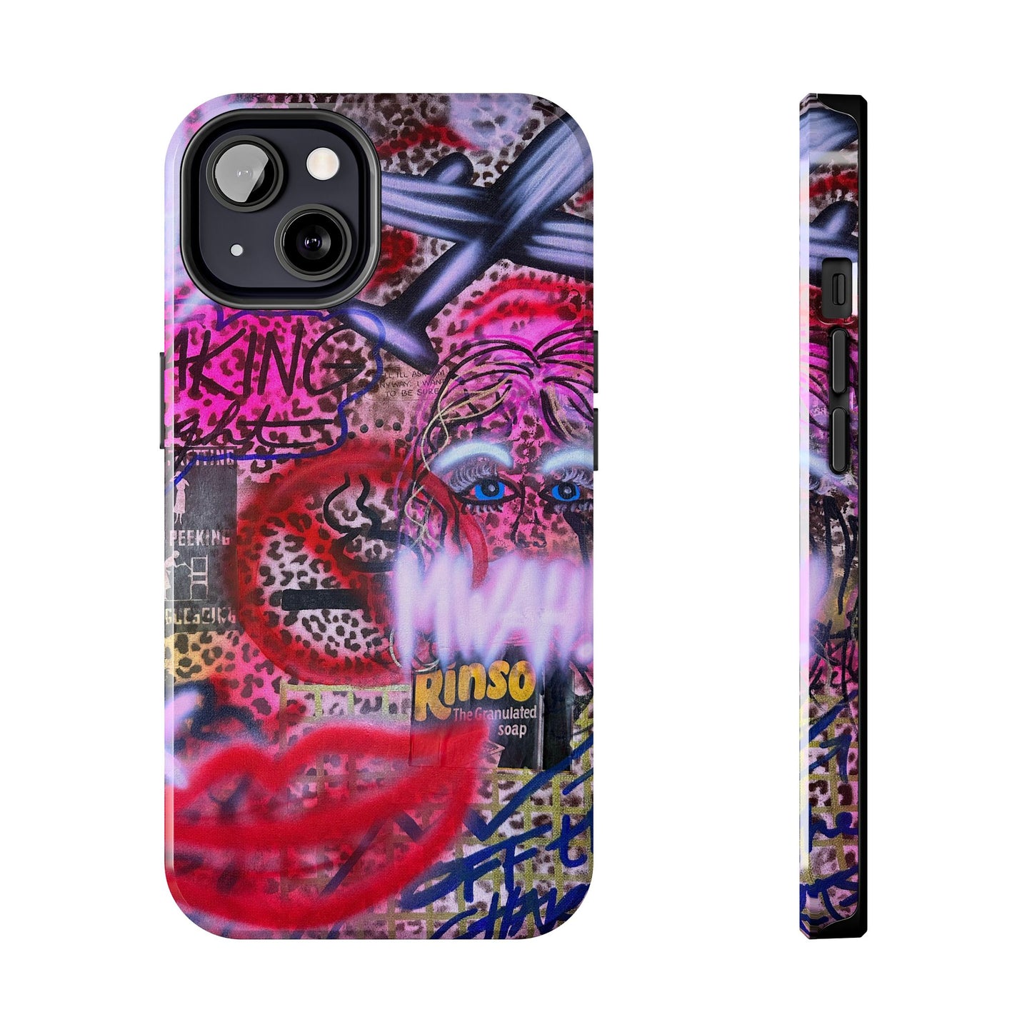 "taking flight" airbrush iPhone case