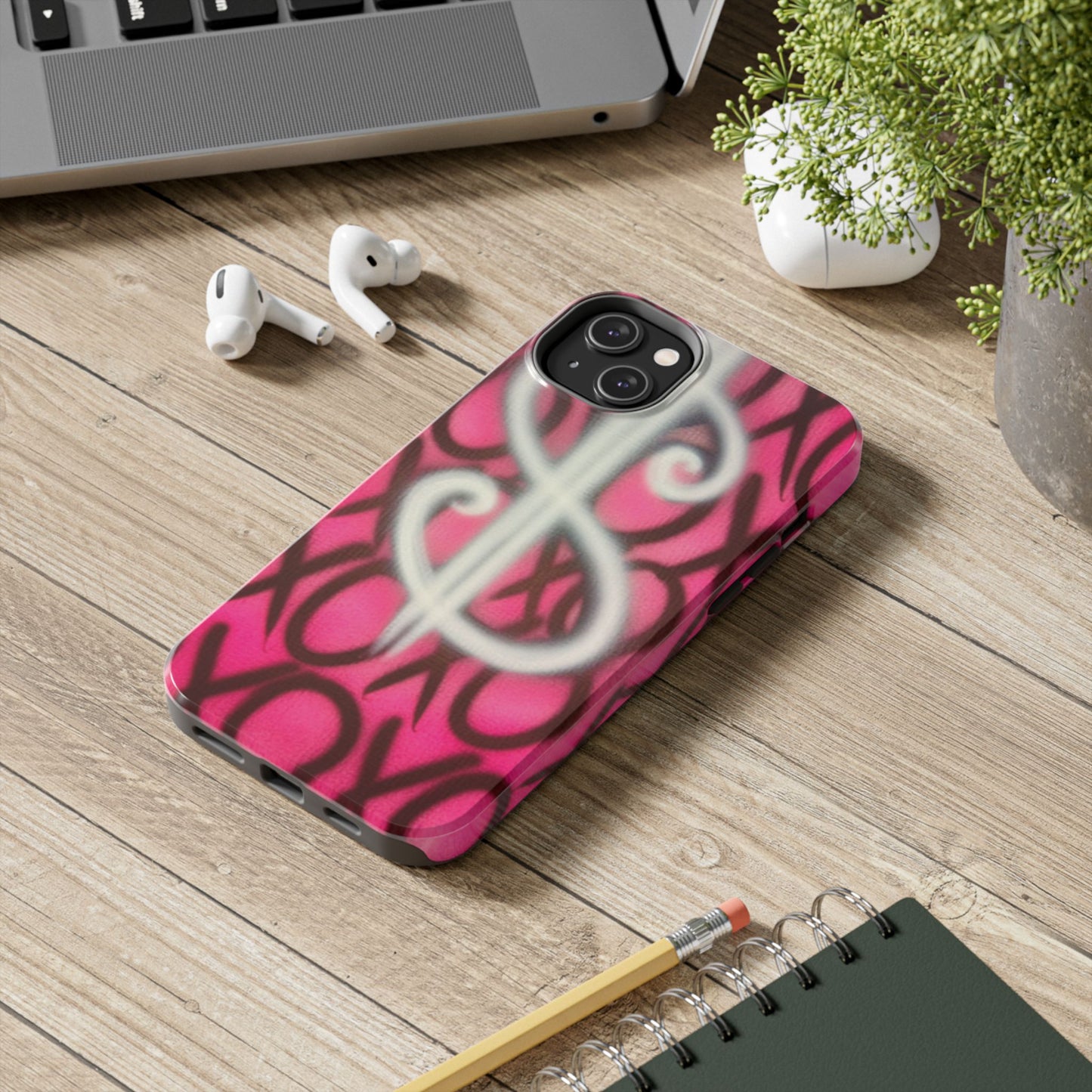 "money dream$" airbrush iPhone case