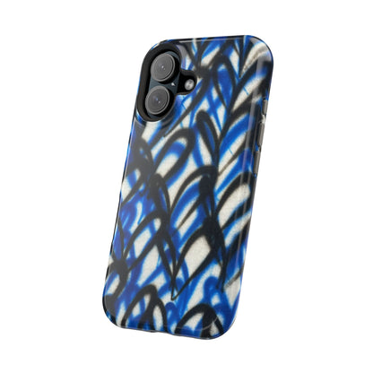 MagSafe "abstract hearts" airbrush iPhone case