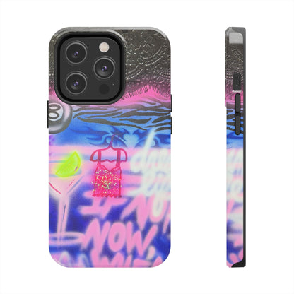 "dream life pt. 2" airbrush iPhone case