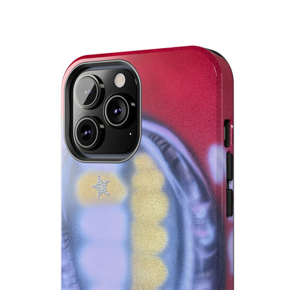 "bite me bling" airbrush iPhone case