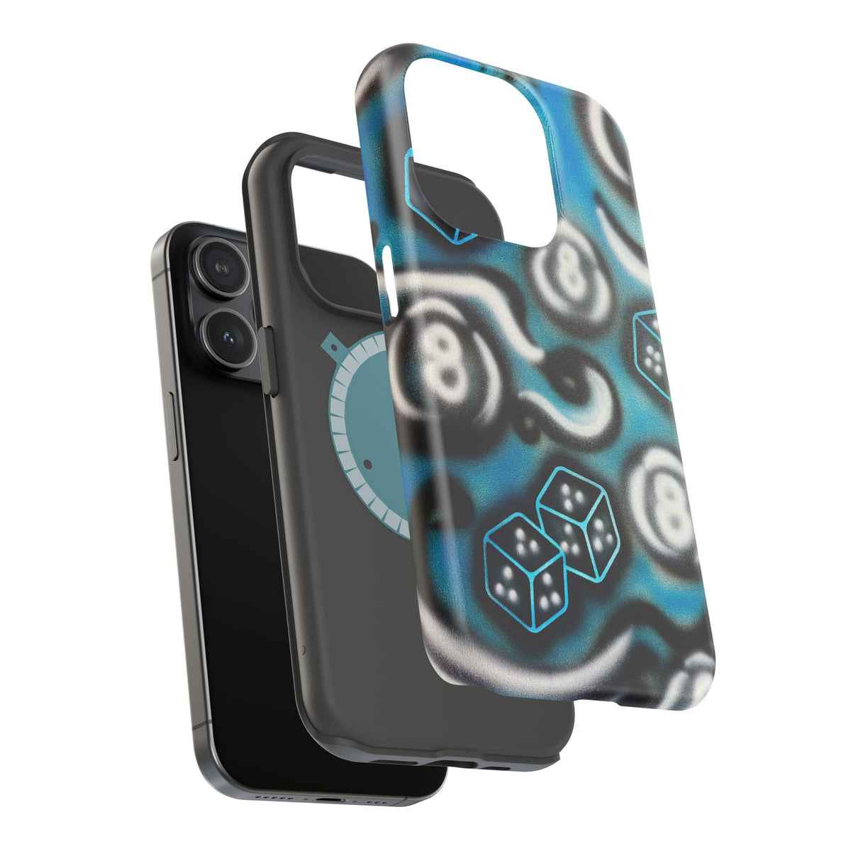 MagSafe "risk it!" airbrush iPhone case