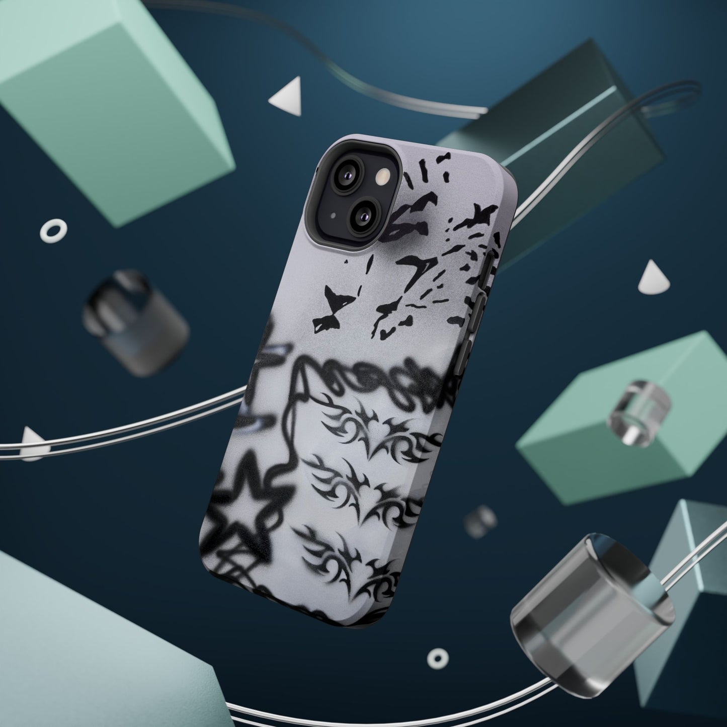 MagSafe "risky biz" airbrush iPhone case