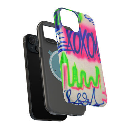 MagSafe "city secrets" Airbrush iPhone-Hülle