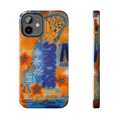 "syracuse" airbrush iPhone case