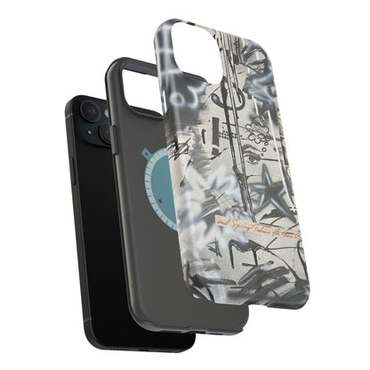 MagSafe "monochrome mood" airbrush iPhone case