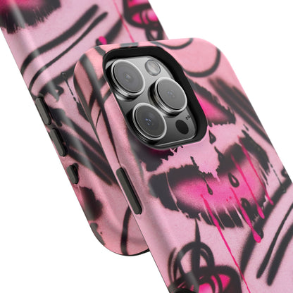 MagSafe "glossy pout" airbrush iPhone case