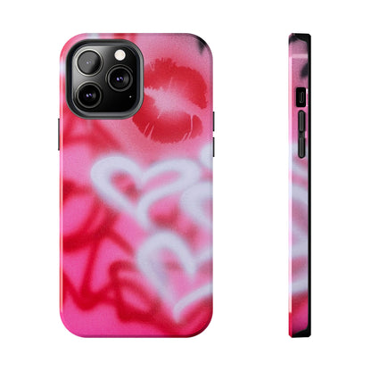 "romantic rush" airbrush iPhone case
