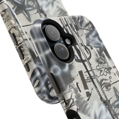 MagSafe "monochrome mood" airbrush iPhone case