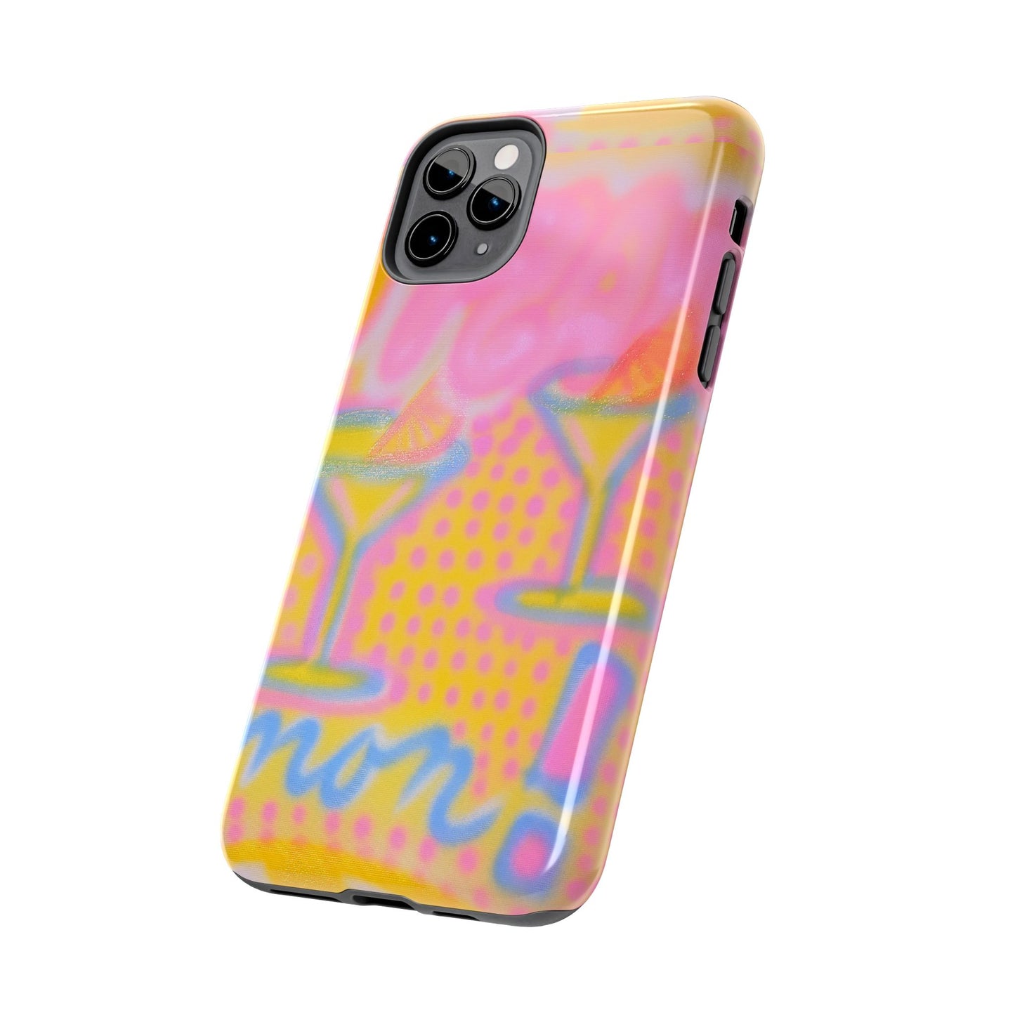 "Lemontini" Airbrush iPhone-Hülle