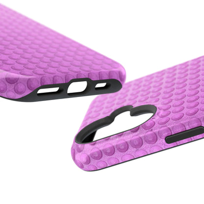 MagSafe "pink studs" airbrush iPhone case