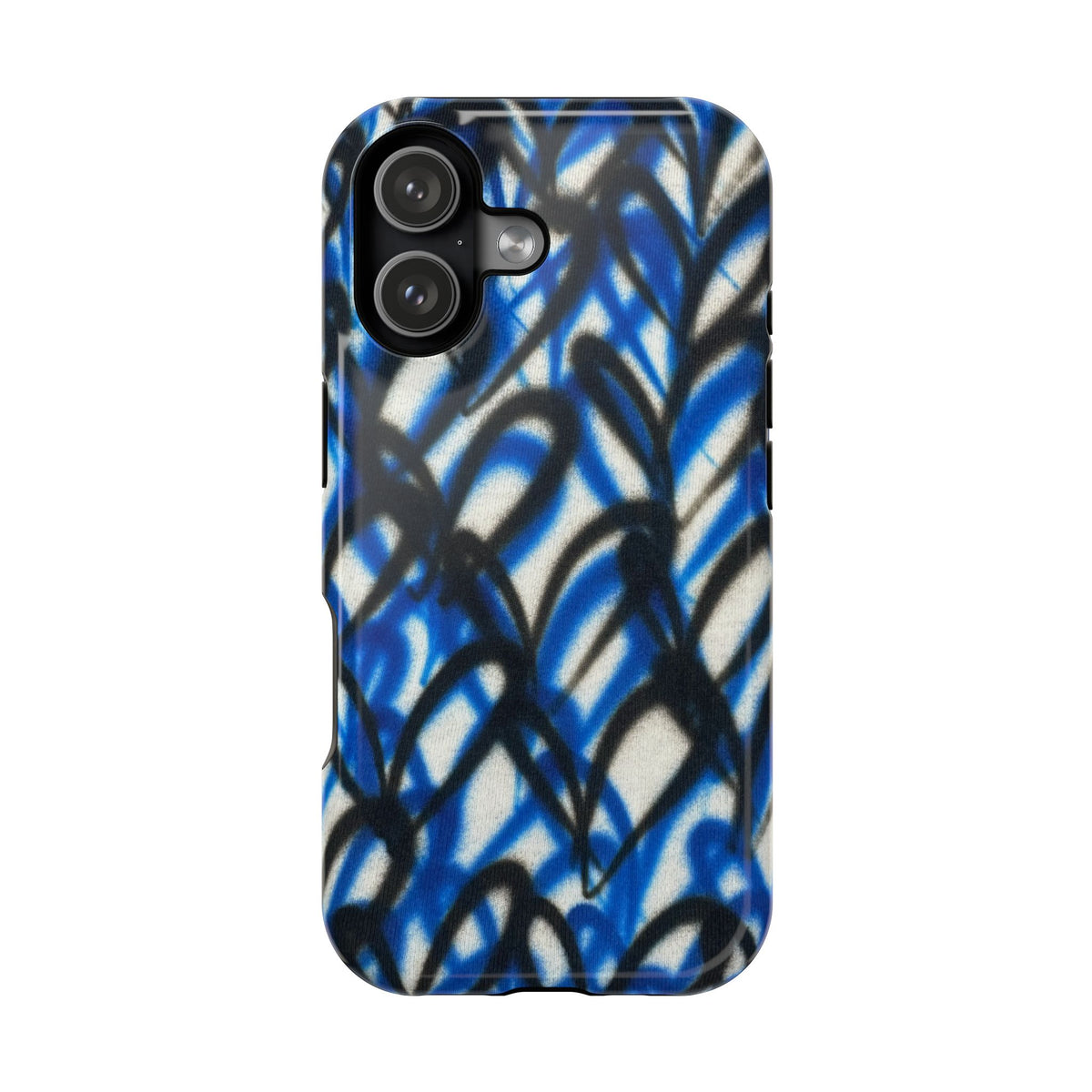 MagSafe "abstract hearts" airbrush iPhone case