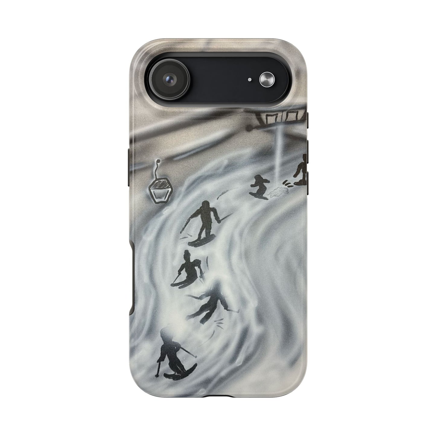 "arctic avalanche" airbrush iPhone case