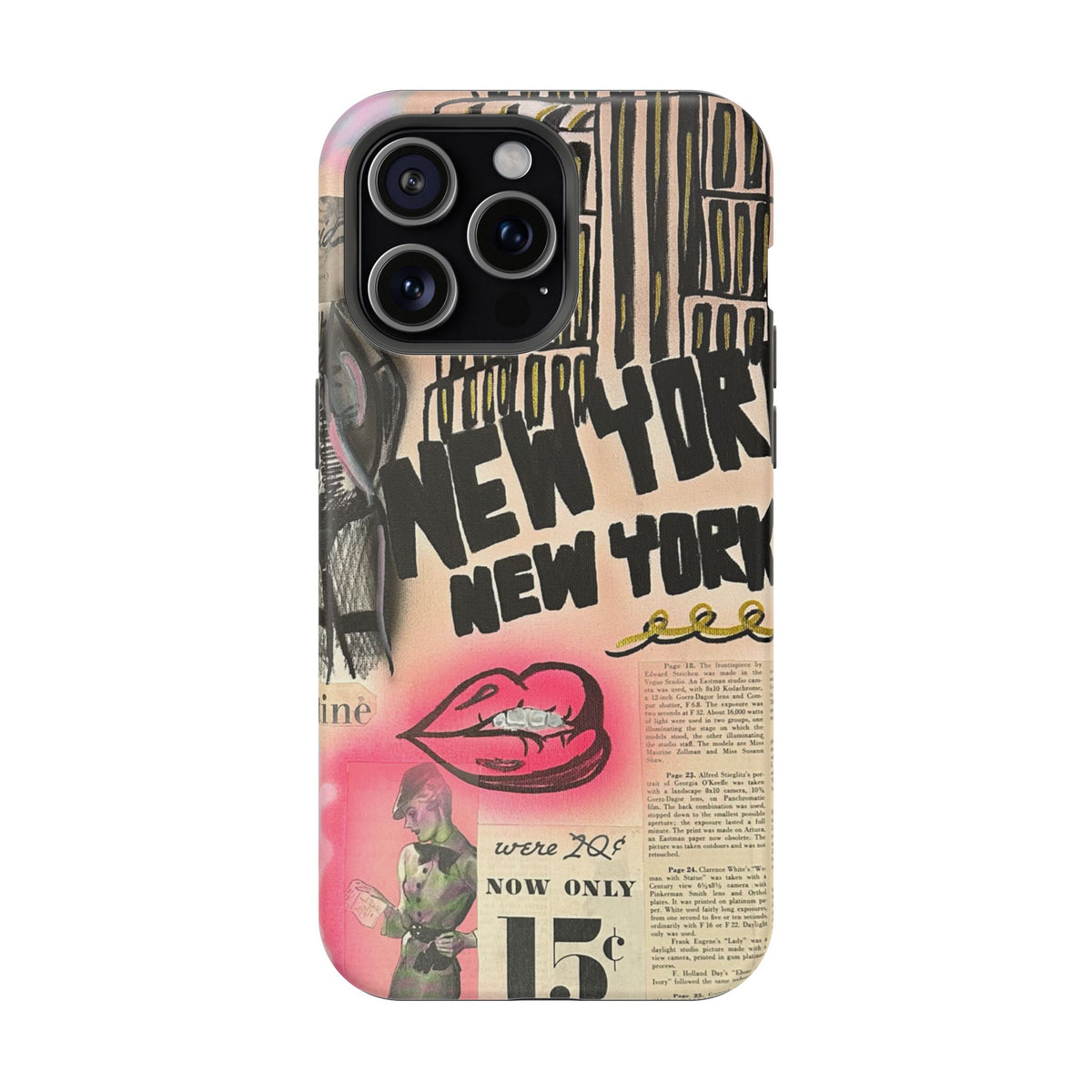 MagSafe „New York, New York“ Airbrush iPhone Hülle