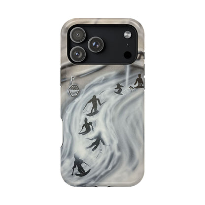 MagSafe "arctic avalanche" airbrush iPhone case