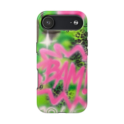 "BAM! pt. 2" airbrush iPhone case