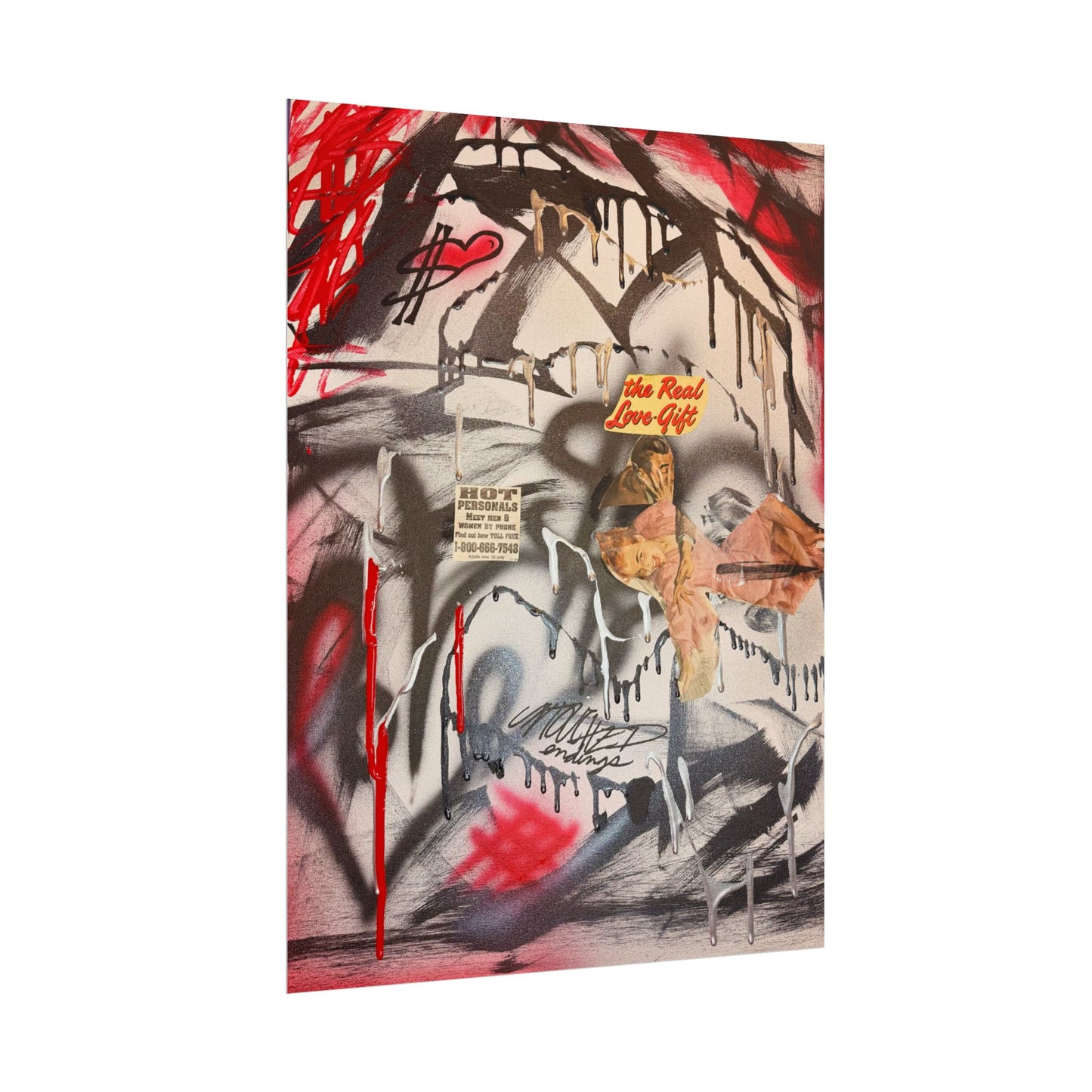 early access airbrush rolled print