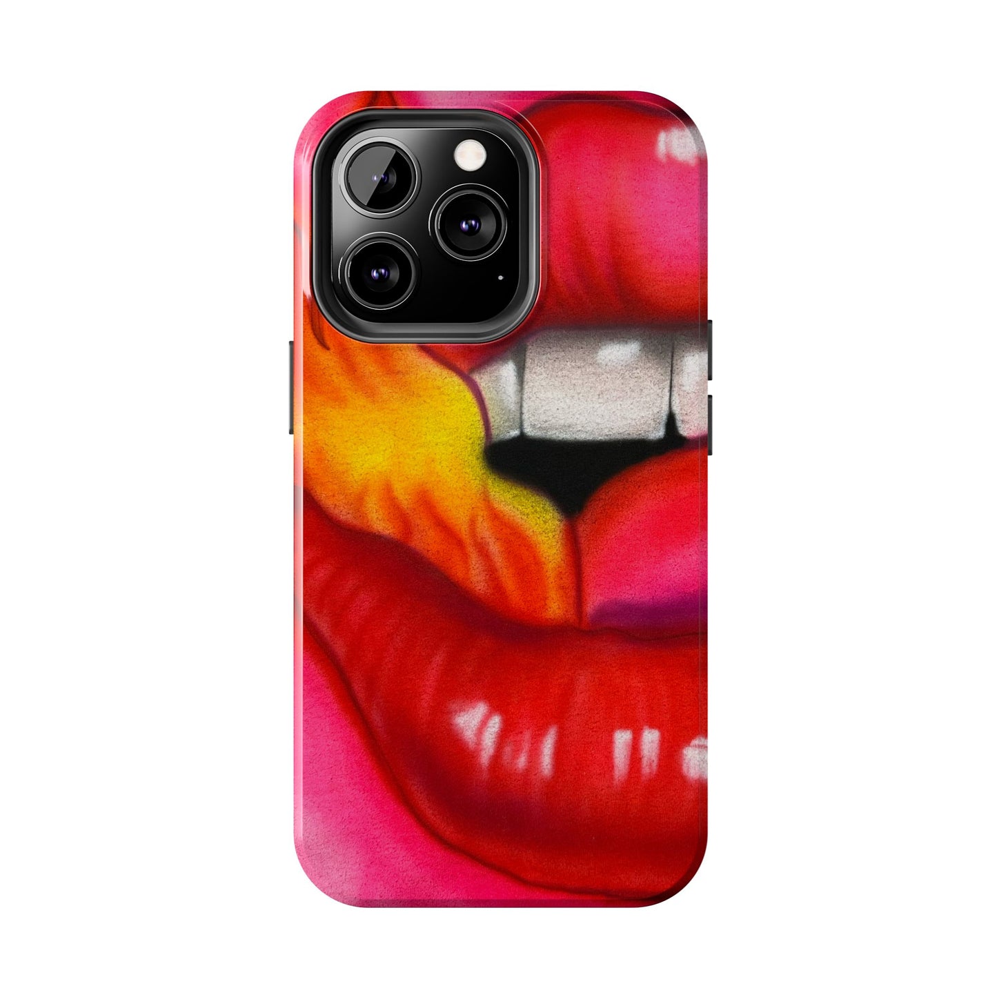 "flaming lips pt. 2" airbrush iPhone case